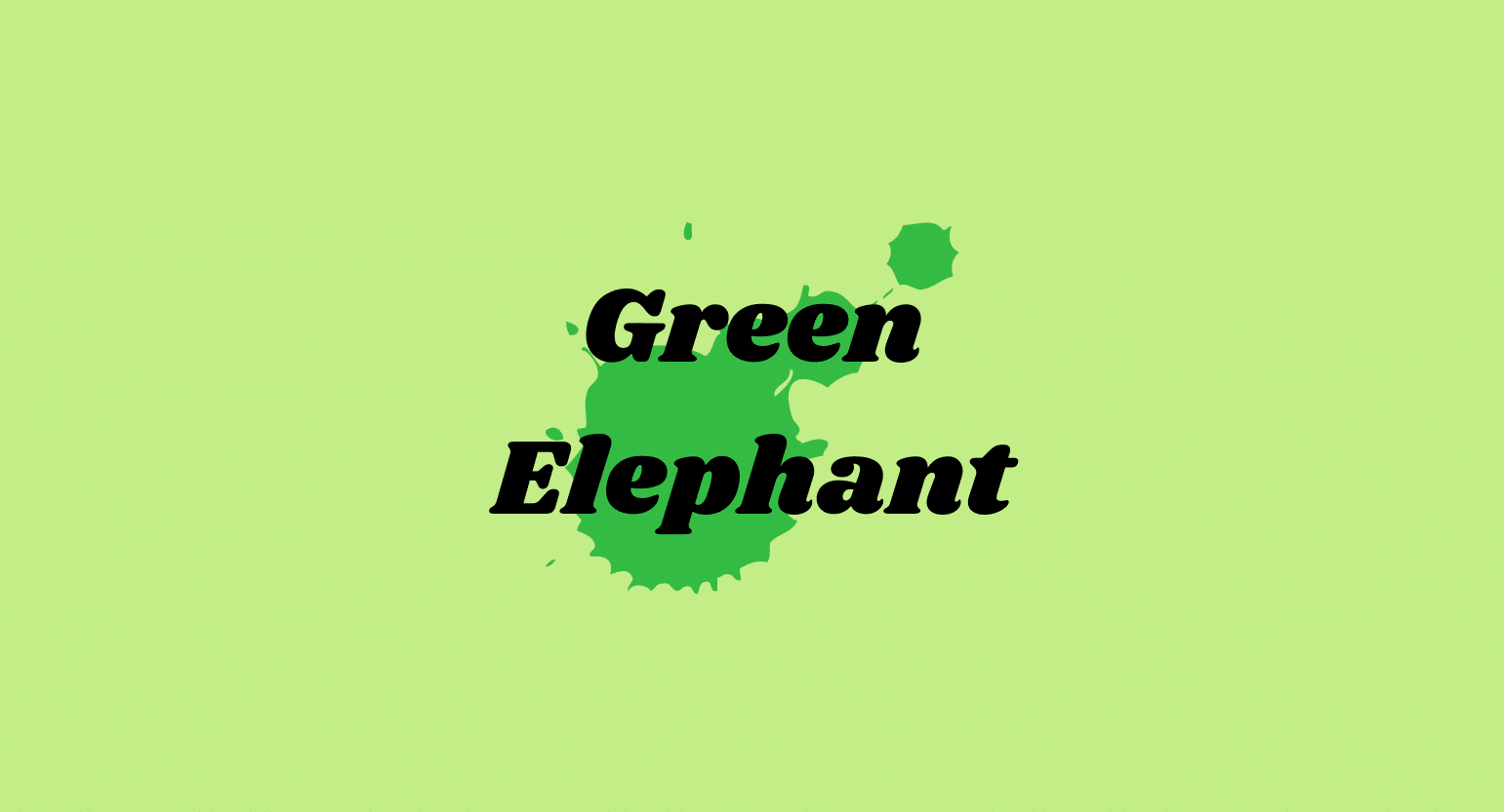 Green Elephant Kratom: A Stimulating & Euphoric Strain