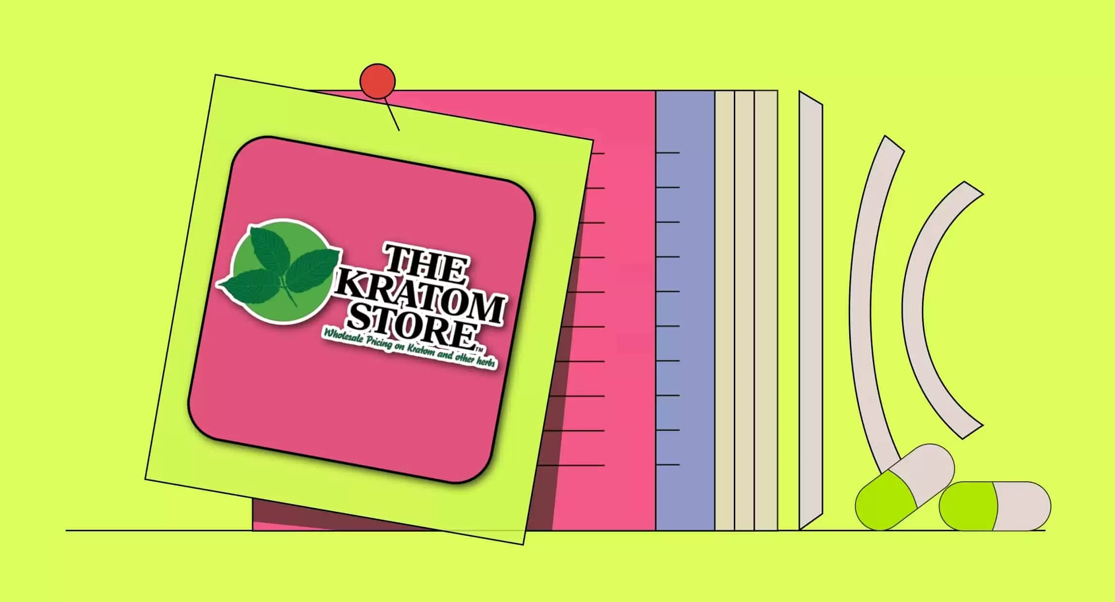 the kratom store banner